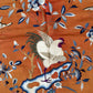 Antique Chinese Qing Dynasty Embroidered Silk Textile | 34x33”