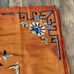 Antique Chinese Qing Dynasty Embroidered Silk Textile | 34x33”