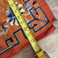 Antique Chinese Qing Dynasty Embroidered Silk Textile | 34x33”