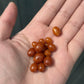 Beautiful Antique Amber Beads Lot 7.38 Grams
