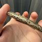 Antique Chinese Silver Dragon Bangle – 15.72g, 2.77” Diameter