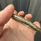 Antique Chinese Silver Dragon Bangle – 15.72g, 2.77” Diameter