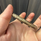 Antique Chinese Silver Dragon Bangle – 15.72g, 2.77” Diameter