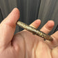 Antique Chinese Silver Dragon Bangle – 15.72g, 2.77” Diameter