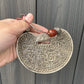 Antique Chinese Silver Longevity Pendant Necklace – 53.20g, 4.65” x 3.5”