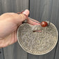 Antique Chinese Silver Longevity Pendant Necklace – 53.20g, 4.65” x 3.5”