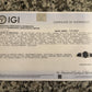18K Gold IGI Certified Sapphire Ring VS Diamonds IGI Certified Ring Size 7.75
