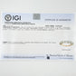 IGI Certified 3.30 CTW 7 Natural Diamond Wedding Band 14K Yellow Gold Size 6.5