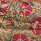 19th Century Uzbek Silk Embroidery Antique Pomegranate & Floral Suzani
