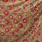 19th Century Uzbek Silk Embroidery Antique Pomegranate & Floral Suzani