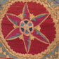 19th Century Uzbek Silk Embroidery Antique Pomegranate & Floral Suzani