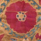 19th Century Uzbek Silk Embroidery Antique Pomegranate & Floral Suzani