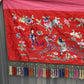 Very Large Late Qing Dynasty Narrative Chinese Silk Textile Panel
