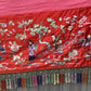 Very Large Late Qing Dynasty Narrative Chinese Silk Textile Panel