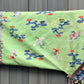 Antique Kesi Tapestry Silk Robe Crane & Cloud Motif Apple Green 69 x 52
