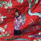 Very Large Late Qing Dynasty Narrative Chinese Silk Textile Panel