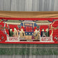 Massive Late Qing Dynasty Chinese Silk & Felt Narrative Textile Panel