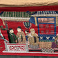 Massive Late Qing Dynasty Chinese Silk & Felt Narrative Textile Panel