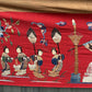Massive Late Qing Dynasty Chinese Silk & Felt Narrative Textile Panel