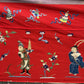 Super Large Antique Late Qing Dynasty Chinese Silk & Felt Narrative Panel