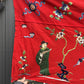 Super Large Antique Late Qing Dynasty Chinese Silk & Felt Narrative Panel