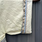 Late Qing Dynasty Silk Damask Robe with Figural & Floral Embroidery