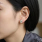 EFFY 14K Gold 0.50 CTW Diamond & Green Stone Leopard Stud Earrings (3.25g)