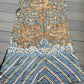 Antique Qing Dynasty Embroidered Silk Dragon Robe Textile Fragment - 19th C.
