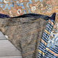 Antique Qing Dynasty Embroidered Silk Dragon Robe Textile Fragment - 19th C.