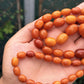 Antique Early 20th Century Natural Butterscotch Amber Bead Necklace 56.44 Grams