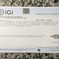 Mid-Century Vintage 14K Yellow & White Gold 3-Stone Diamond Ring | IGI Certified