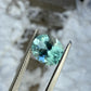 GIA Certified Paraíba-Type Tourmaline 2.65 Carat Green-Blue Oval Mozambique