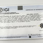 IGI Certified 14K Yellow Gold Sapphire & Diamond Cluster Ring 1.35 CTW Size 7.5