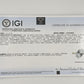 IGI Certified 14K White Gold Toi et Moi Natural Diamond Ring 1.65 CTW Size 5.25