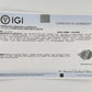 IGI Certified Art Deco 14K White Gold Old European Diamond Ring 0.55 CTW