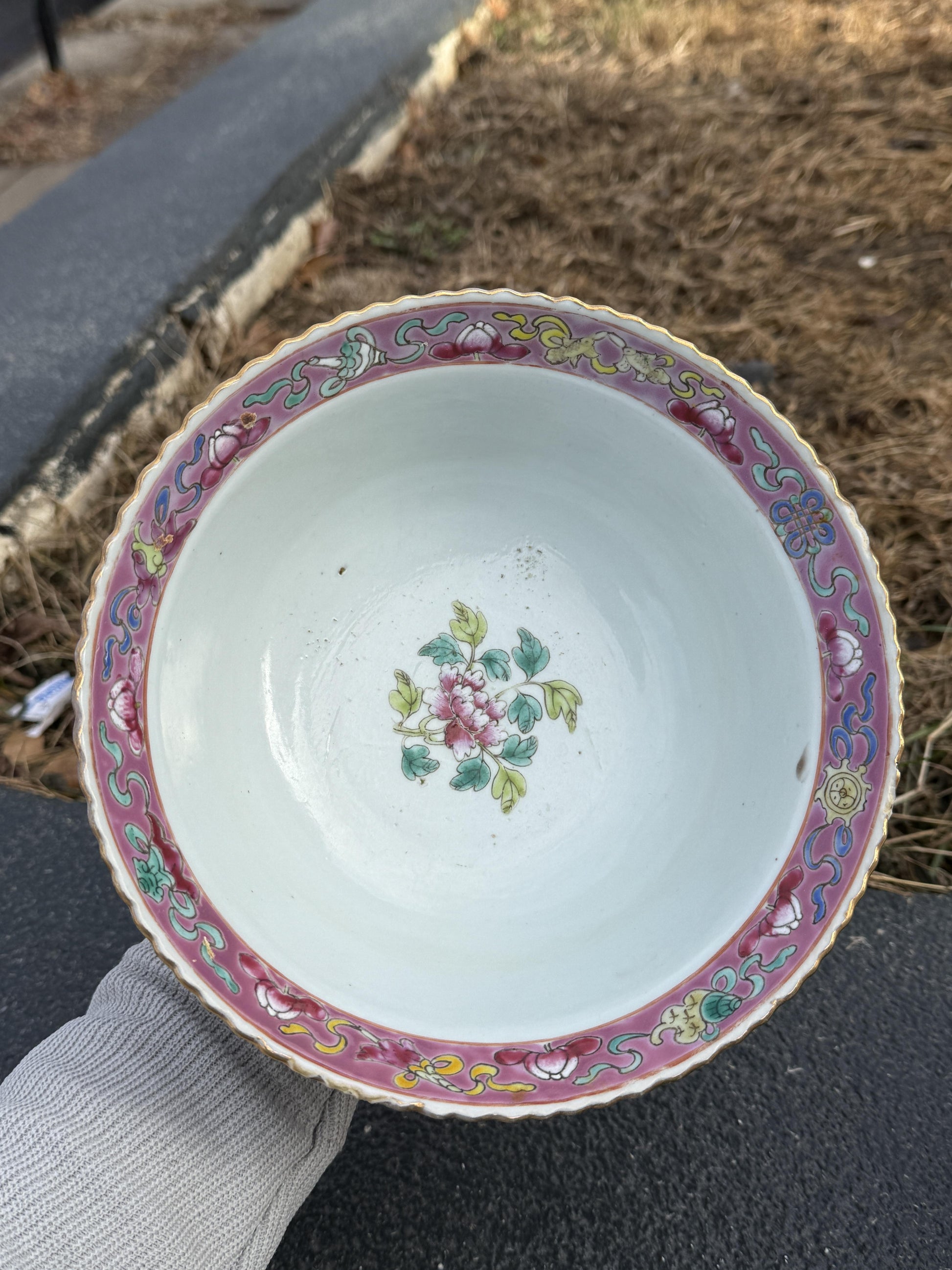 Marvelous Pair of Antique Chinese Porcelain Peranakan Nonya