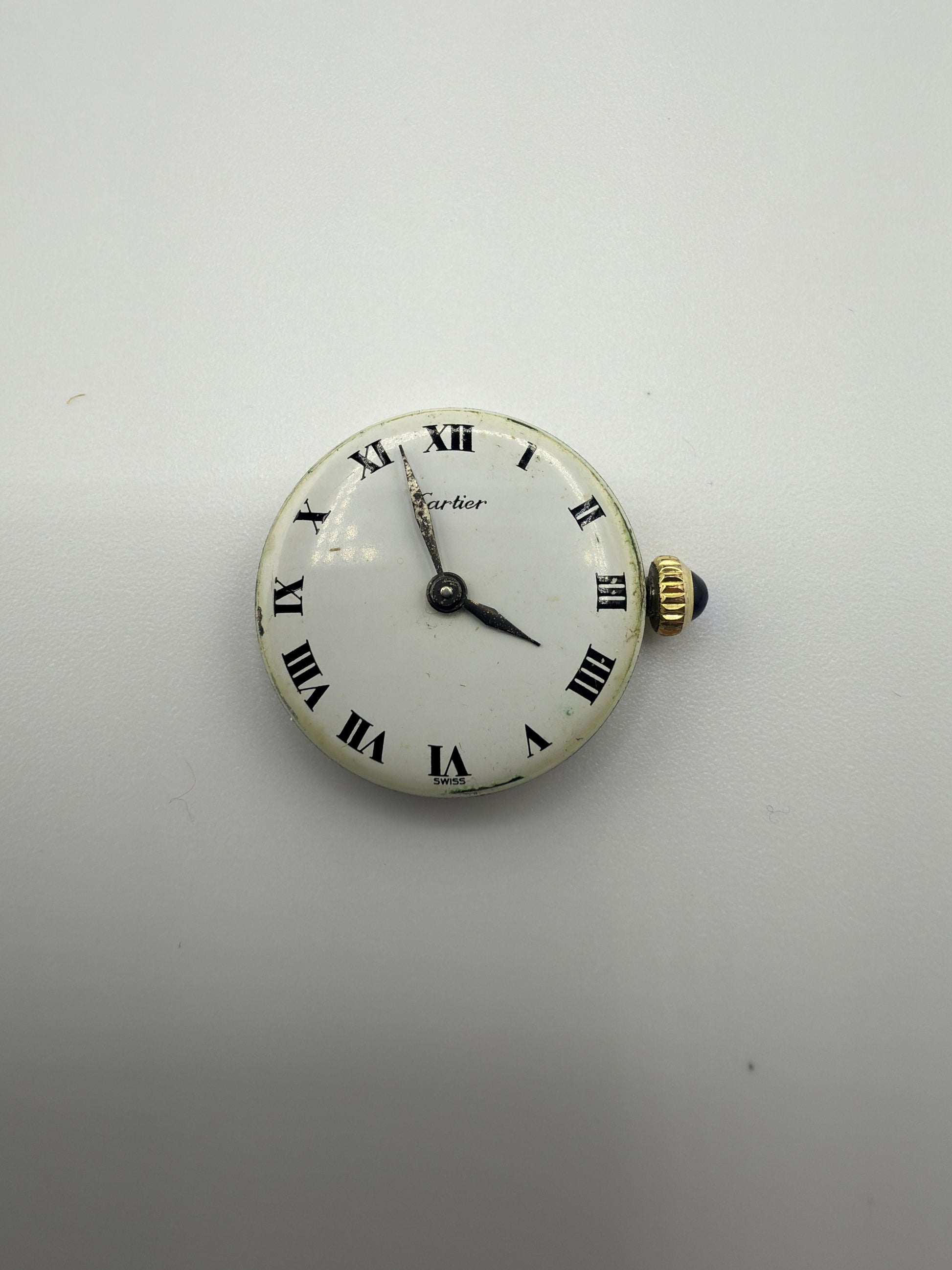Gorgeous 14K Yellow Gold Cartier For Concord Manual Winding