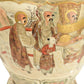 Massive Japanese Meiji Satsuma Temple Jar with ShiShi Lion Finial – Hand-Painted
