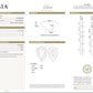 GIA Certified 2.80 CTW Pear & Marquise Diamond Three-Stone Ring in 14K Gold