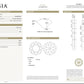 GIA & IGI Certified 3.85 TCW Diamond Statement Unisex Ring 18K Yellow Gold
