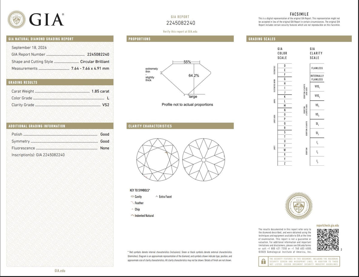 GIA & IGI Certified 3.85 TCW Diamond Statement Unisex Ring 18K Yellow Gold