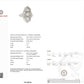 Platinum Art Deco Old Euro Diamond Ring – 0.90 TCW, IGI Certified, Size 6.25