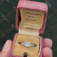 0.82 CT Princess Cut Diamond Solitaire Engagement Ring in Platinum – EGL Cert.