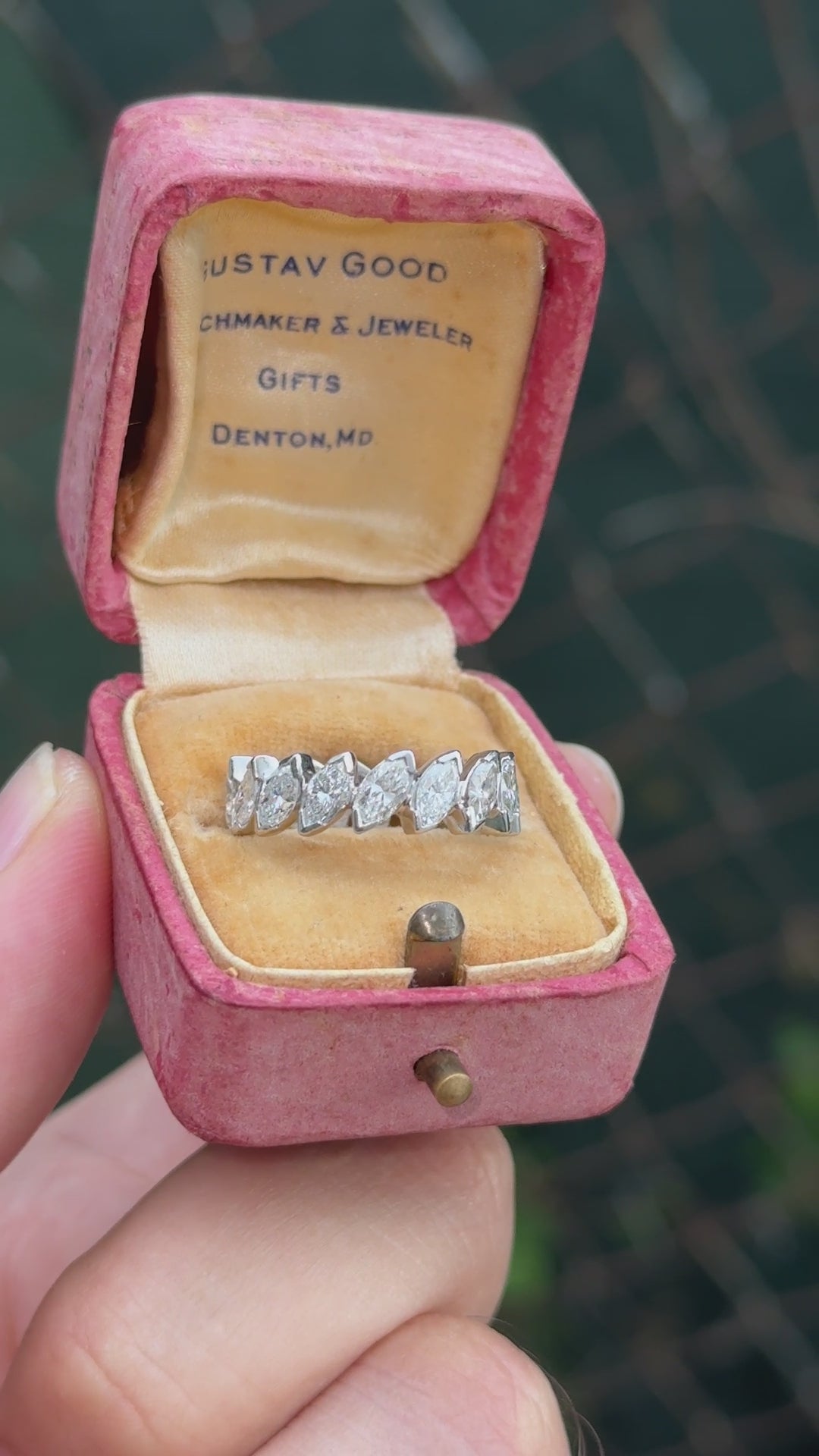 3.00 TCW Marquise Diamond Eternity Band Platinum IGI Certified Ring Size 5.5