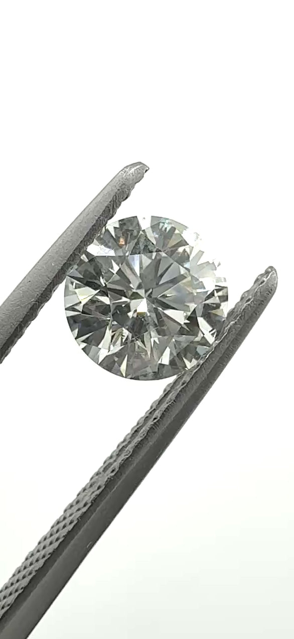 GIA Certified 0.95ct Round Brilliant Diamond | Natural I Color SI2 Excellent