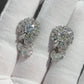 Gorgeous Diamond Dangle Earrings 14k White Gold GIA & IGI Certified 7.50 Carats