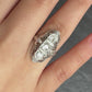 Fabulous Antique Platinum Art Deco Diamond Ring