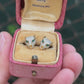 EFFY 14K Gold 0.50 CTW Diamond & Green Stone Leopard Stud Earrings (3.25g)