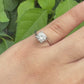 18K White Gold Solitaire Diamond Ring – 0.75 Carat, IGI Certified, Size 5