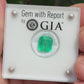 GIA Certified 5.33ct Colombian Emerald Loose Stone – F1 Minor Oil, Rare Clean